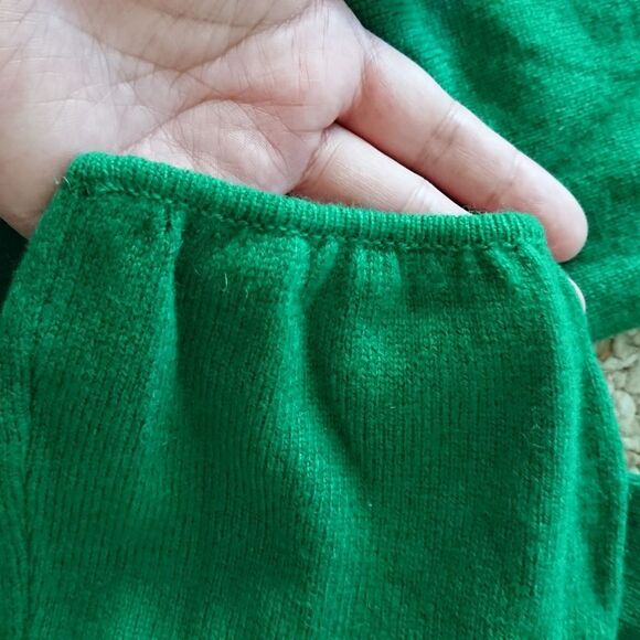 Nanette Lepore runaway love 100% cashmere cardigan in emerald green size XS - Picture 6 of 11